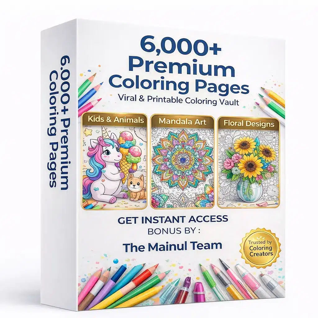 6000 Coloring Pages